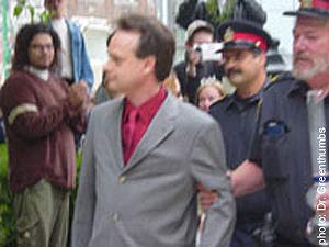 Emery and his Canucks bong are taken away.