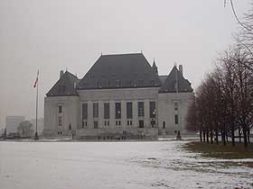 Canada`s Supreme Court building