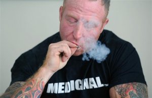 Chris Hillier in his home in Mississauga, Ont. Nov. 25, 2011. Chris Hillier is legally permitted to smoke marijuana in an effort to battle post traumatic stress disorder after serving with the Canadian forces during Operation Apollo in the middle east. (photo Cole Garside, Ottawa Citizen)