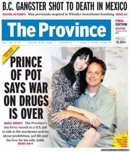 The Province cover, Sunday April 29, 2012 The Province cover, Sunday April 29, 2012
