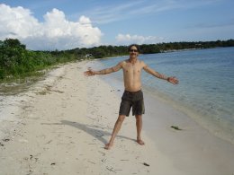 Little Bay, not to far outside Negril. We had the beach to ourselves.