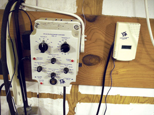 C02 + temperature controls