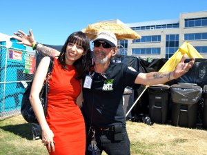Vivian McPeak and Jodie: Seattle Hempfest 2011