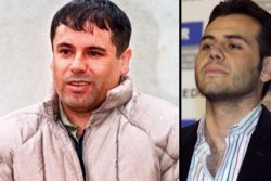 Joaquin Guzman-Loera, aka "El Chapo," and Jesus Vicente Zambada Niebla (photo: AP/Reuters)